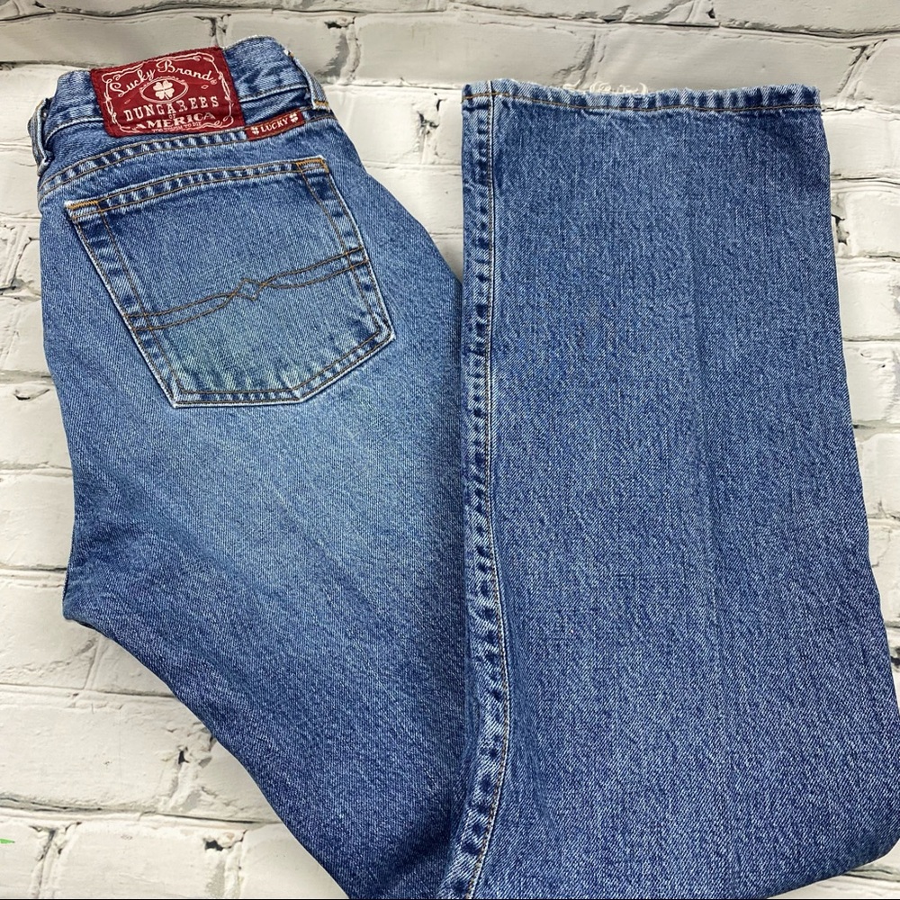 Lucky Brand Jeans Plain Jane flare dungarees
